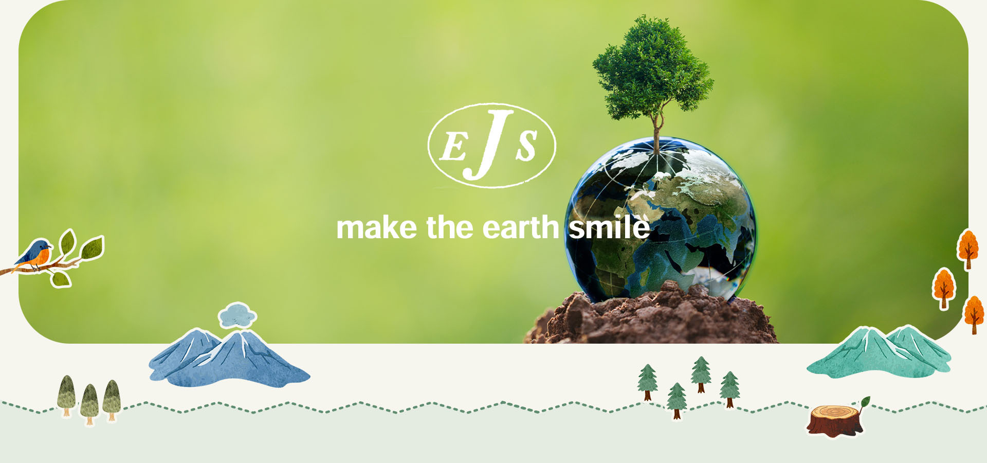 make the earth smile